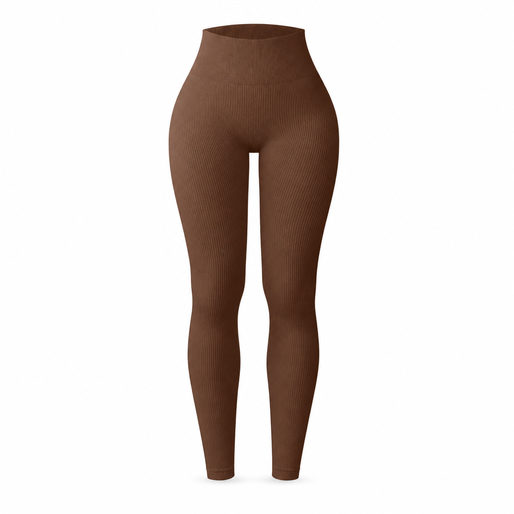 Pantalons de yoga côtelés sans couture taille haute, leggings de sport pour la salle de sport, collants athlétiques