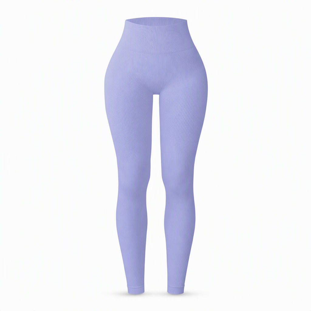 Pantalons de yoga côtelés sans couture taille haute, leggings de sport pour la salle de sport, collants athlétiques