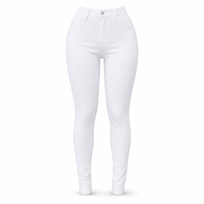 Pantalon crayon taille haute et ajusté pour femmes