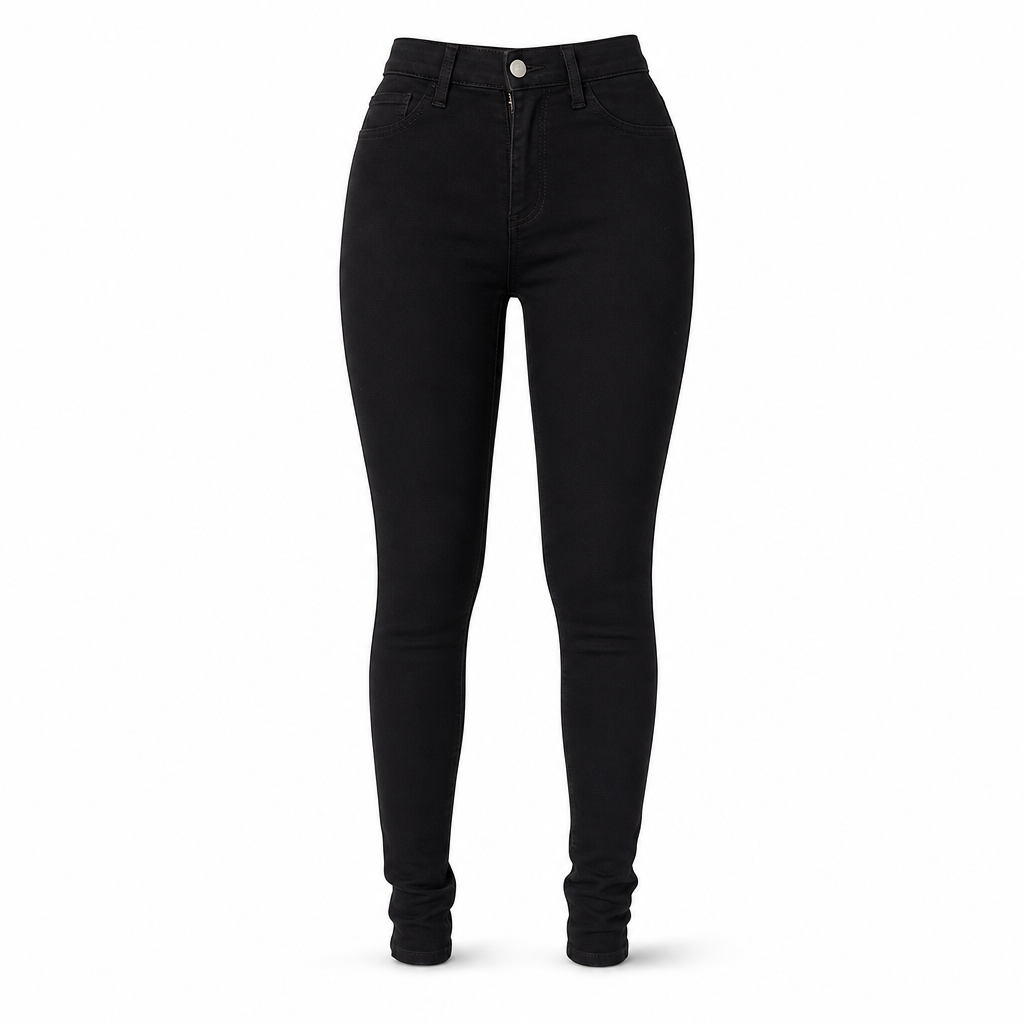 Pantalon crayon taille haute et ajusté pour femmes