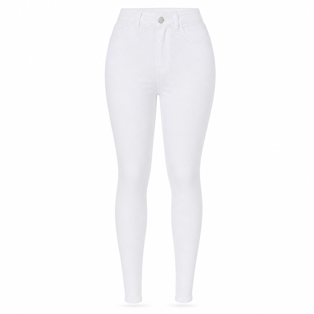 Pantalon crayon taille haute et ajusté pour femmes