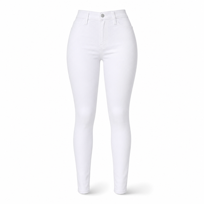 Pantalon crayon taille haute et ajusté pour femmes