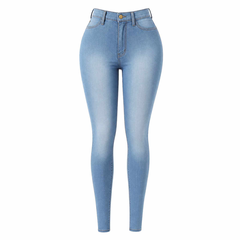 Pantalon crayon taille haute et ajusté pour femmes