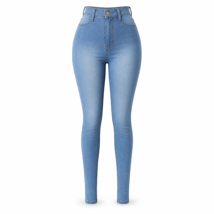 Pantalon crayon taille haute et ajusté pour femmes
