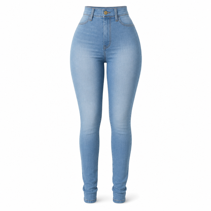 Pantalon crayon taille haute et ajusté pour femmes