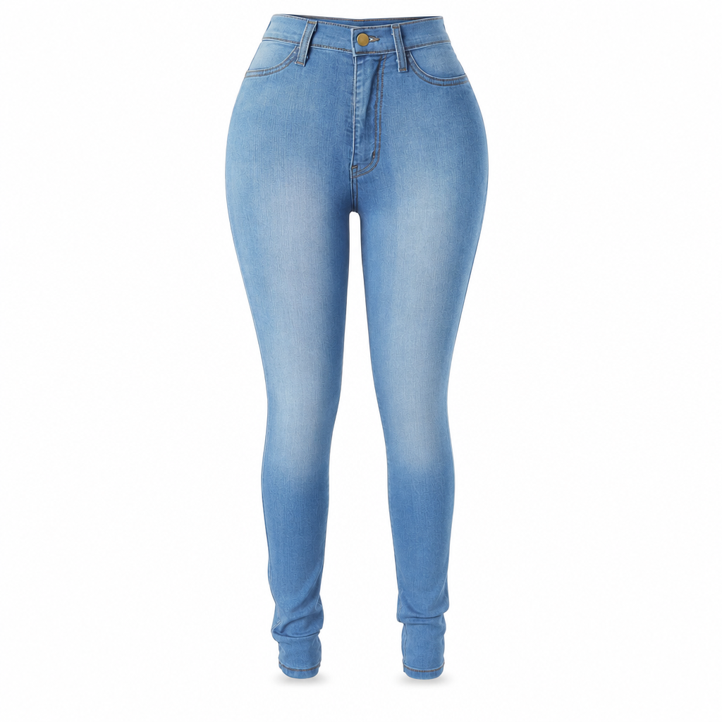 Pantalon crayon taille haute et ajusté pour femmes