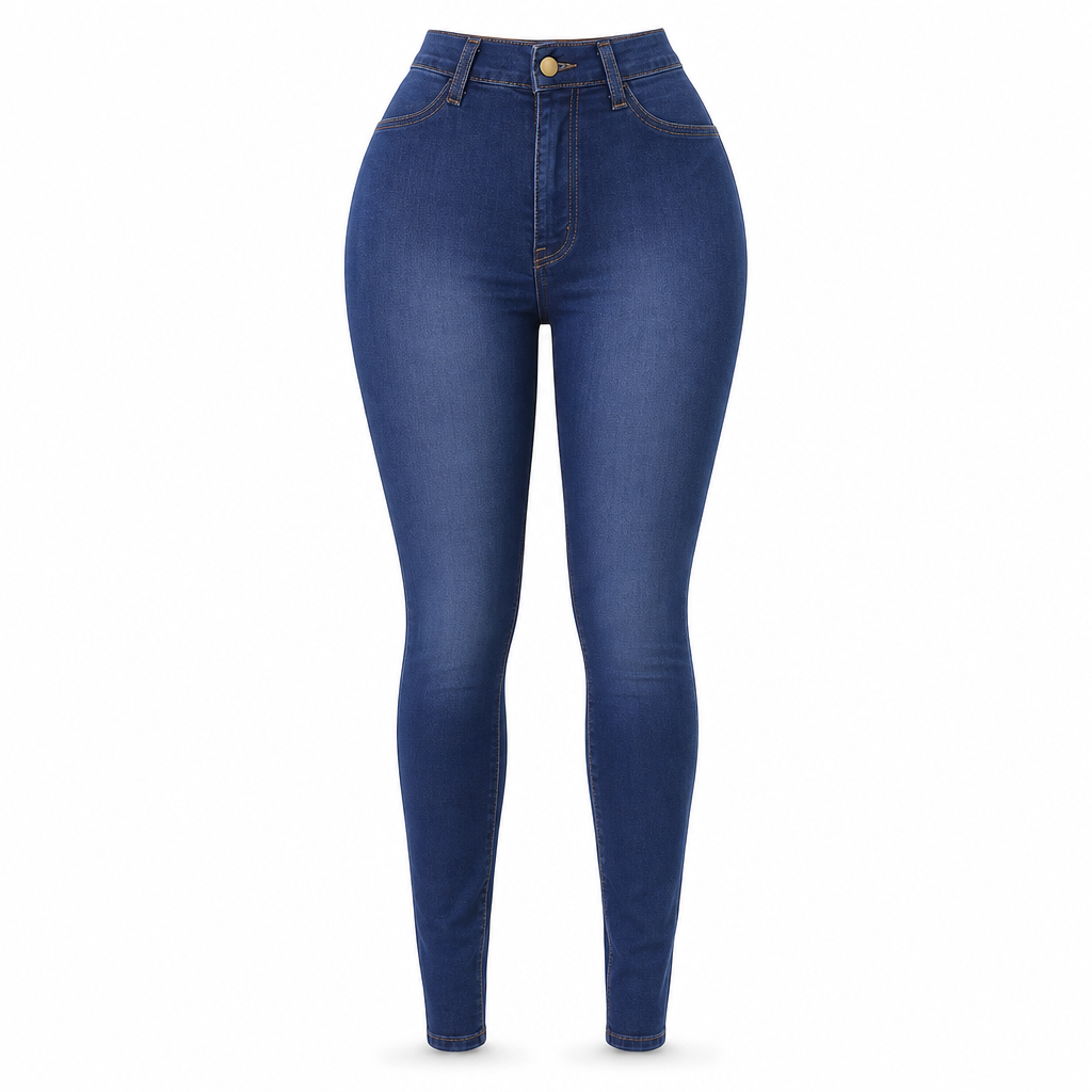 Pantalon crayon taille haute et ajusté pour femmes