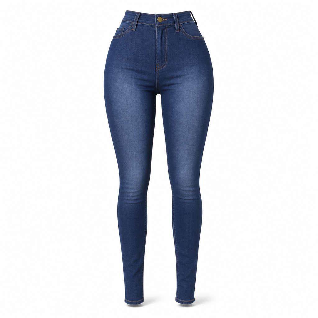Pantalon crayon taille haute et ajusté pour femmes