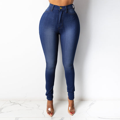 Pantalon crayon taille haute et ajusté pour femmes