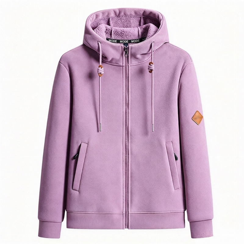 Hoodie Sherpa ultra-chaud unisexe