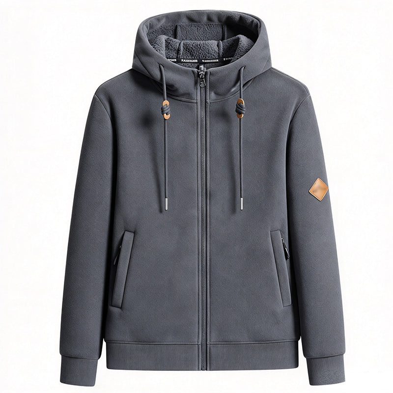 Hoodie Sherpa ultra-chaud unisexe