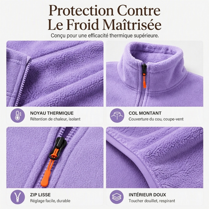 Veste thermique d'hiver douce pour femme