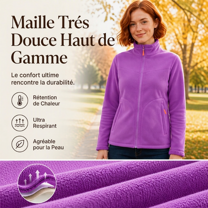 Veste thermique d'hiver douce pour femme