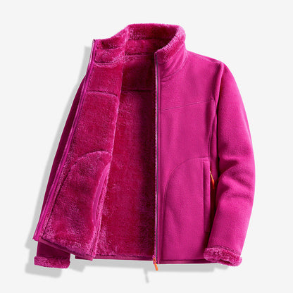 Veste thermique d'hiver douce pour femme