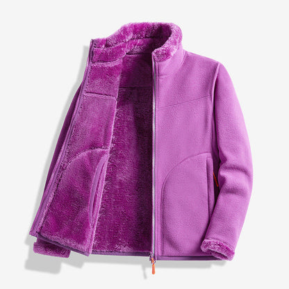 Veste thermique d'hiver douce pour femme