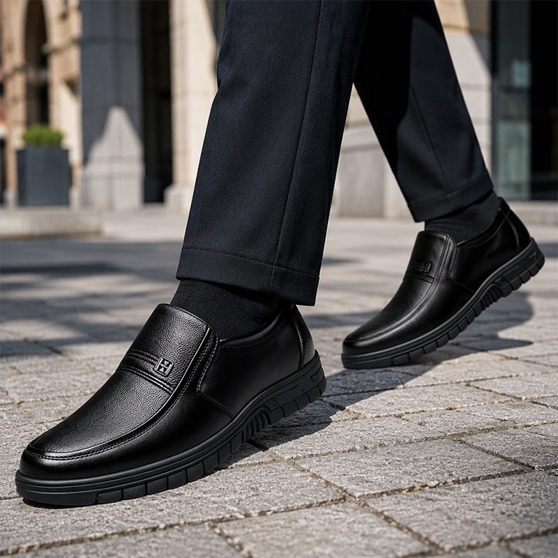 Chaussures habillées décontractées pour hommes, légères et à enfiler