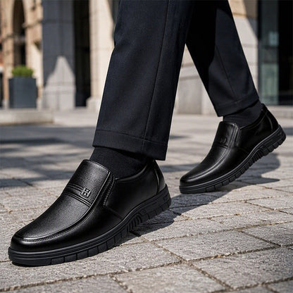 Chaussures habillées décontractées pour hommes, légères et à enfiler
