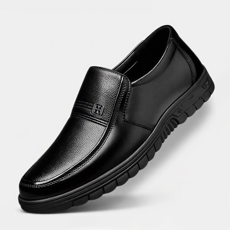 Chaussures habillées décontractées pour hommes, légères et à enfiler