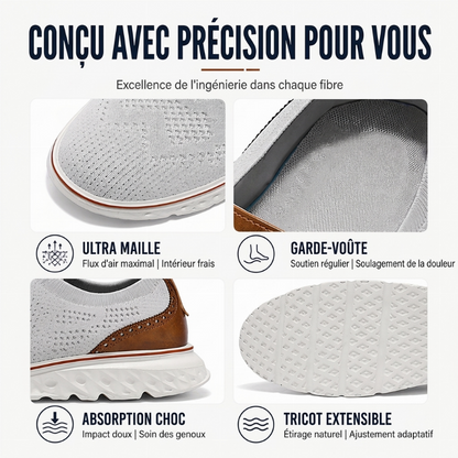 Chaussures de running décontractées, légères et respirantes pour hommes