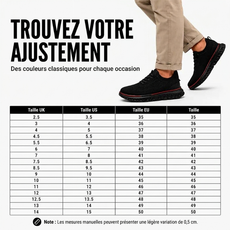 Chaussures de running décontractées, légères et respirantes pour hommes