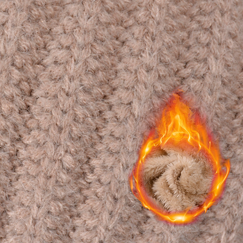 ⏳Liquidation totale⏳Bonnet Écharpe et Masque 3-en-1 Tricoté d'Hiver pour Femmes