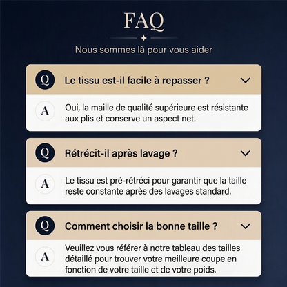 Haut rayé à bloc de couleurs classique pour homme