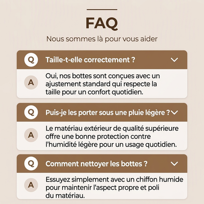 Bottes Plate-Forme Rétro pour Femme