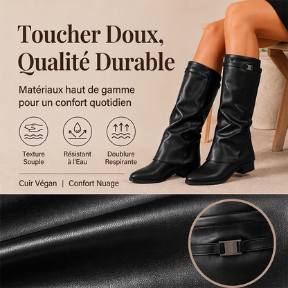 ⏳Liquidation totale⏳Bottes hautes au genou, chic et décontractées pour femmes