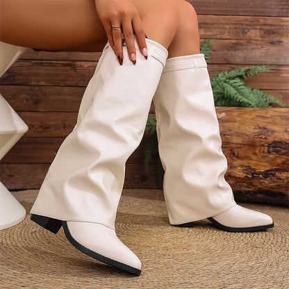 ⏳Liquidation totale⏳Bottes hautes au genou, chic et décontractées pour femmes
