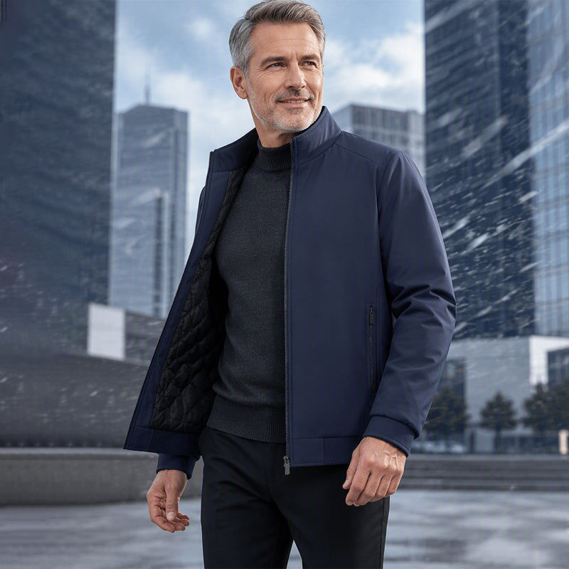 Veste d'hiver épaisse classique pour homme