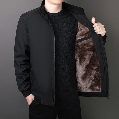 Veste d'hiver épaisse classique pour homme