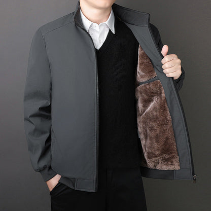 Veste d'hiver épaisse classique pour homme
