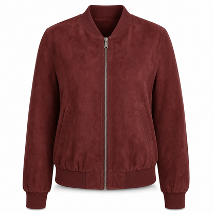 Veste décontractée à zip pour femmes
