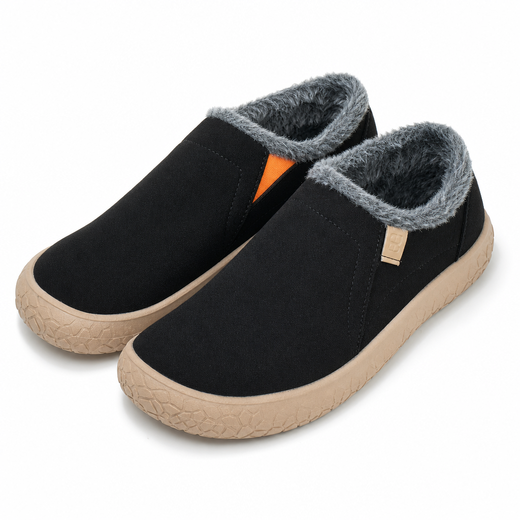Chaussures d'hiver chaudes sans lacets pour femmes
