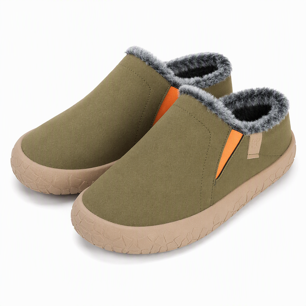 Chaussures d'hiver chaudes sans lacets pour femmes
