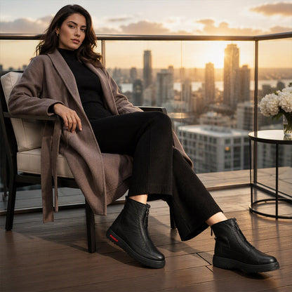 Bottes d'hiver chaudes et antidérapantes pour femmes