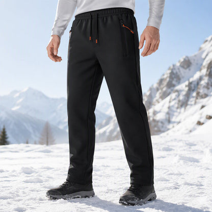 Pantalon de survêtement thermique confortable d'hiver pour homme