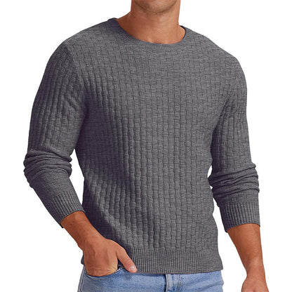 📢📢50 % DE RÉDUCTION !! ⏰& Livraison gratuite✈️Pull en tricot à col rond décontracté pour homme