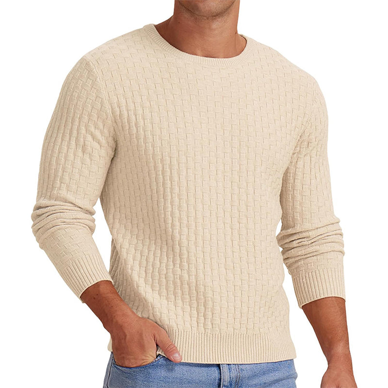 📢📢50 % DE RÉDUCTION !! ⏰& Livraison gratuite✈️Pull en tricot à col rond décontracté pour homme