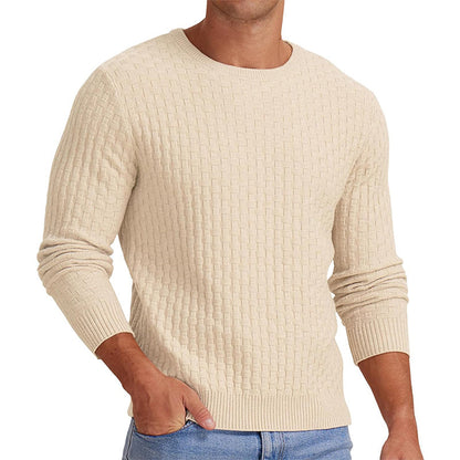 📢📢50 % DE RÉDUCTION !! ⏰& Livraison gratuite✈️Pull en tricot à col rond décontracté pour homme