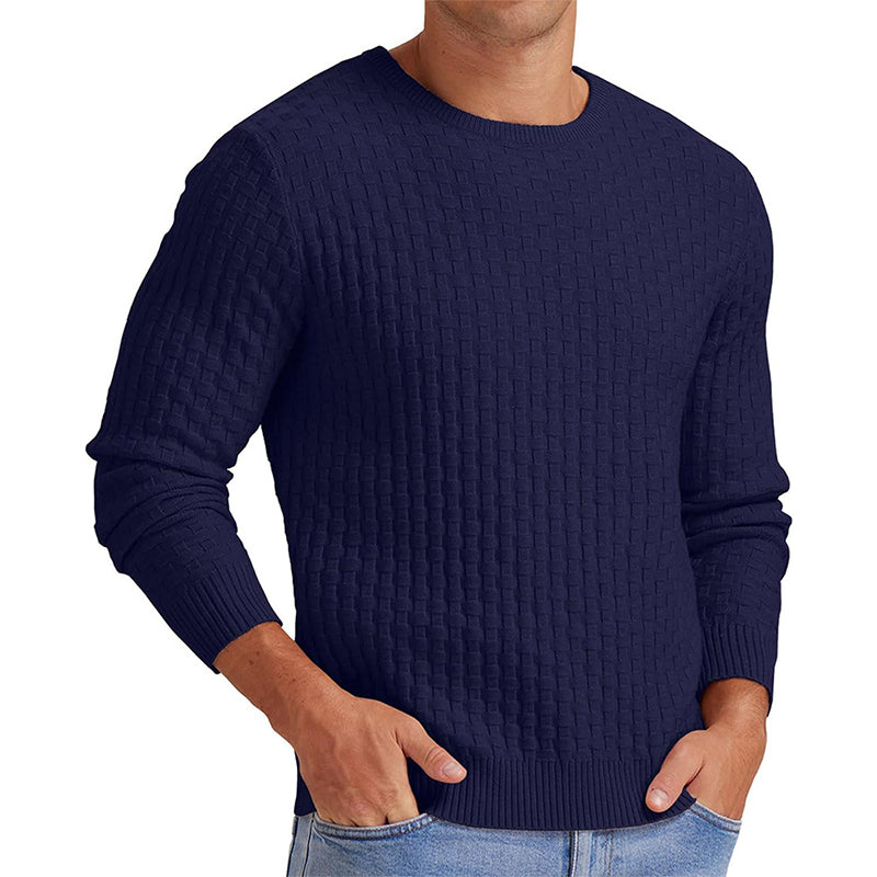 📢📢50 % DE RÉDUCTION !! ⏰& Livraison gratuite✈️Pull en tricot à col rond décontracté pour homme