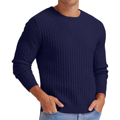 📢📢50 % DE RÉDUCTION !! ⏰& Livraison gratuite✈️Pull en tricot à col rond décontracté pour homme