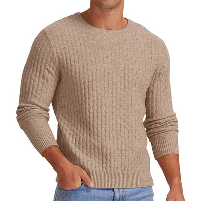 📢📢50 % DE RÉDUCTION !! ⏰& Livraison gratuite✈️Pull en tricot à col rond décontracté pour homme