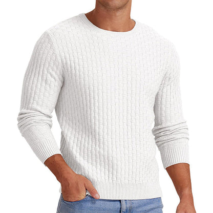 📢📢50 % DE RÉDUCTION !! ⏰& Livraison gratuite✈️Pull en tricot à col rond décontracté pour homme