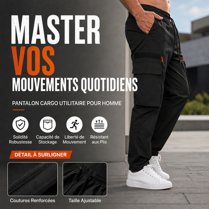 🔥 50% de réduction 🔥Pantalon cargo décontracté à plusieurs poches pour hommes
