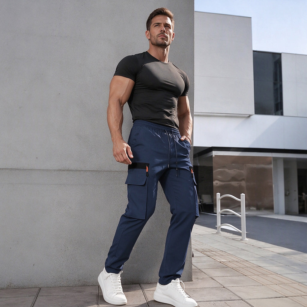 🔥 50% de réduction 🔥Pantalon cargo décontracté à plusieurs poches pour hommes