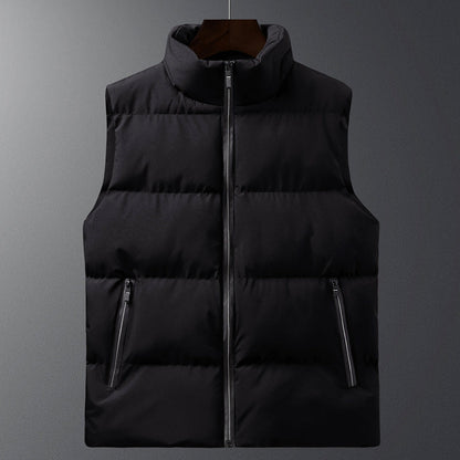 🔥 50% de réduction 🔥Gilet matelassé classique pour homme à col montant