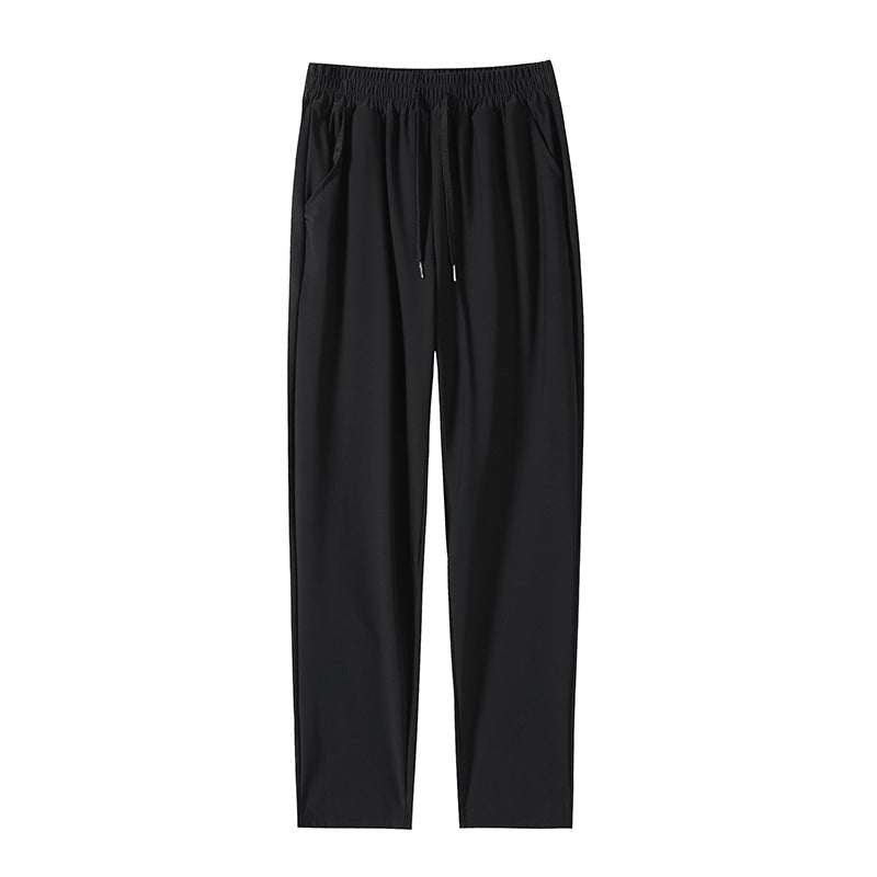 Pantalon unisexe coupe-vent à séchage rapide avec doublure en peluche