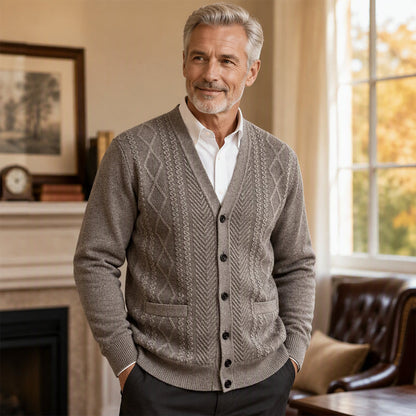 🔥 50% de réduction 🔥Cardigan Chaud Classique pour Homme