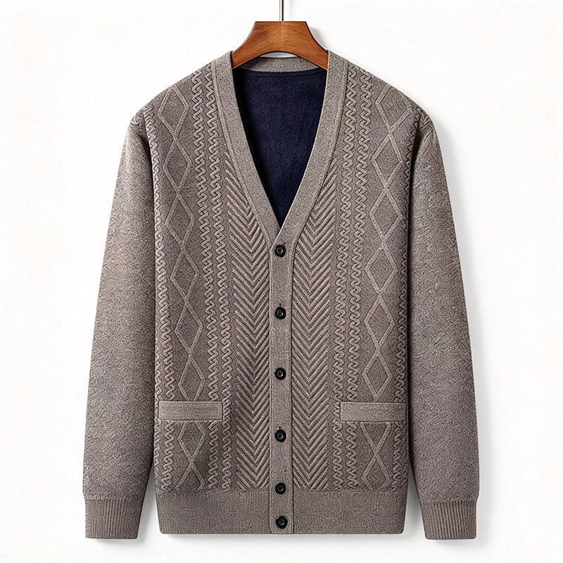 🔥 50% de réduction 🔥Cardigan Chaud Classique pour Homme